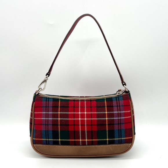 plaid coach handbag